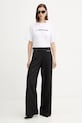 Patrizia Pepe pantaloni 2P1716.A664 negru AW25