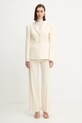 Παντελόνι Patrizia Pepe 2P1725.A498 μπεζ AW25