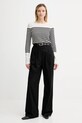 Marc O'Polo spodnie 506034110105 czarny AW25