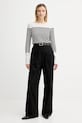 Kalhoty Marc O'Polo 506034110105 černá AW25