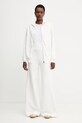 Ermanno Scervino spodnie D474P607LEM biały AW25
