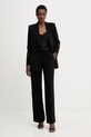 Ermanno Firenze spodnie 57TP024EV0 czarny AW25