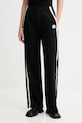 Kenzo pantaloni de trening tricotaj negru FF62PA5504ID