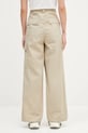 Clothing Carhartt WIP cotton trousers W' Kingston I035580.G1GD beige