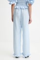 Abbigliamento The Sleeper pantaloni in lino PFPT01G027R blu