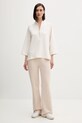 Joop! spodnie dresowe 30048466 beżowy AW25