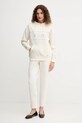 Joop! spodnie dresowe 30048598 beżowy AW25