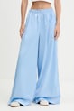 adidas Originals pantaloni de trening Wide Leg Pants albastru KC8814
