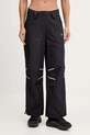 adidas by Stella McCartney spodnie treningowe aplikacja czarny JW2687