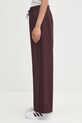 Y-3 joggers 3-Stripes Track KA7070 maroon AW25