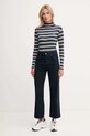 Pepe Jeans pantaloni PL21000038 bleumarin AW25