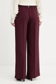 Oblečení Kalhoty Twinset 252TP2611 burgundské