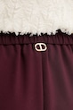 Kalhoty Twinset burgundské 252TP2611