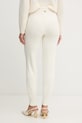 Одяг Штани з додаванням вовни Twinset 252TT3452 бежевий