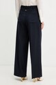 Abbigliamento Twinset pantaloni con lana 252TT212A blu navy