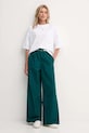 Calvin Klein Jeans nadrág LV044D609G zöld AW25