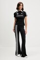 adidas Originals spodnie dresowe Ribbon Flares JX2697 czarny AW25