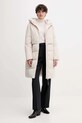 Tommy Hilfiger spodnie z dodatkiem wełny WW0WW48352 granatowy AW25