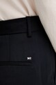 Tommy Hilfiger spodnie z dodatkiem wełny granatowy WW0WW48352