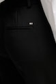 Брюки с добавлением шерсти Tommy Hilfiger чёрный WW0WW48352