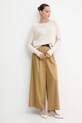MAX&Co. spodnie 2526136071200 zielony AW25