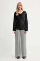 MAX&Co. spodnie 2526136091200 szary AW25