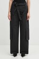 Heliot Emil spodnie Planet friendly czarny AW25.W.10.220.BLK01