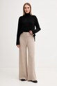Gaudi spodnie 521FD23002 beżowy AW25
