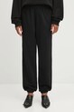 Спортивные штаны MM6 Maison Margiela трикотаж чёрный S52KA0544.M25013.900