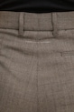 MM6 Maison Margiela spodnie wełniane brązowy S62KB0247.M35636.001F