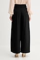 Odzież Marella spodnie z wełną 2523136011200 czarny