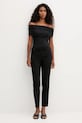 Kalhoty s vlnou Marella 2523136101200 černá AW25
