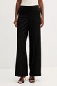 Marella spodnie Emme by Marella z elastanem czarny 2525136141200