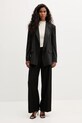 Marella spodnie Emme by Marella 2525136141200 czarny AW25