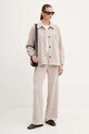 Marella spodnie sztruksowe Emme by Marella 2525786012200 beżowy AW25