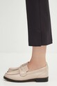 Vlnené nohavice Kenzo Weave Cropped tmavomodrá FF62PA0939ID