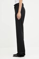 VETEMENTS spodnie z wełną Fitted Tailored WH76TP300SB czarny AW25