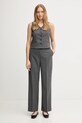 Παντελόνι Tommy Hilfiger WW0WW47550 γκρί AW25