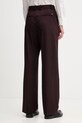 Odzież Tommy Hilfiger spodnie WW0WW48358 bordowy