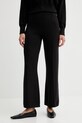 Παντελόνι Calvin Klein ψηλή μαύρο LV044D368G