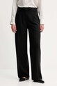 Calvin Klein spodnie tkanina czarny LV040WL673