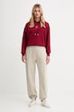 Calvin Klein spodnie dresowe LV044D205G beżowy AW25