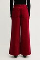 Odzież Filippa K spodnie sztruksowe 31981.FK czerwony
