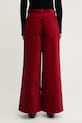 Odzież Filippa K spodnie sztruksowe 31981.FK czerwony