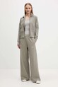 adidas spodnie dresowe All Szn Winterized KA5352 zielony AW25
