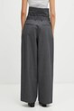 Odzież JW Anderson spodnie wełniane Fold Over TR0414.PG1821 szary