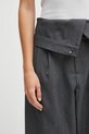 JW Anderson spodnie wełniane Fold Over TR0414.PG1821 szary