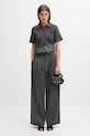 Vlněné kalhoty JW Anderson Fold Over TR0414.PG1821