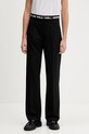 Karl Lagerfeld Jeans spodnie z elastanem czarny A4W10142