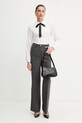 Morgan spodnie PTARY.F szary AW25